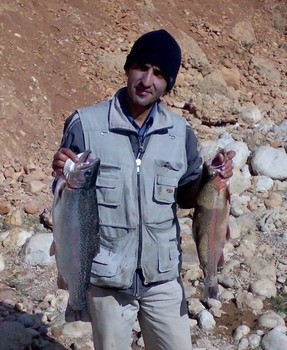 Photo of Trout Caught by Mojtaba with Mepps Spin Flies in Iran