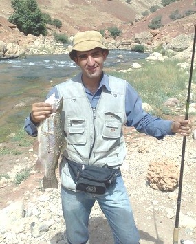 Photo of Trout Caught by Mojtaba  with Mepps Spin Flies in Iran