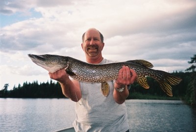 Photo of Pike Caught by Chris with Mepps Musky Killer in Ontario
