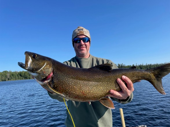 Photo of Trout Caught by Eric with Mepps Syclops in Ontario