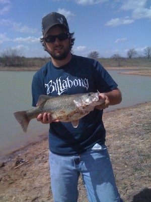 Photo of Bass Caught by Dustin with Mepps Aglia & Dressed Aglia in Texas