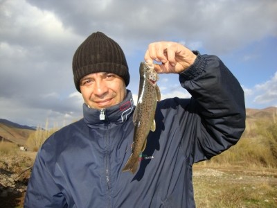 Photo of Trout Caught by Mohamad Reza with Mepps Aglia & Dressed Aglia in Iran
