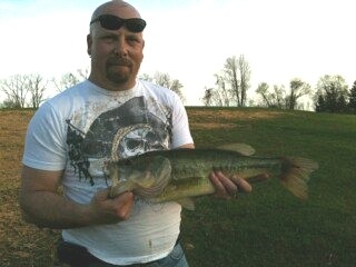 Photo of Bass Caught by Jeff with Mepps Aglia & Dressed Aglia in Kentucky