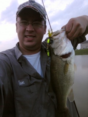 Photo of Bass Caught by Jason with Mepps Aglia & Dressed Aglia in Indiana
