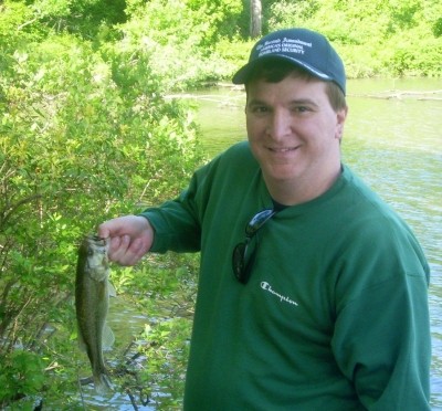 Photo of Bass Caught by Jonathan with Mepps Aglia & Dressed Aglia in Maryland