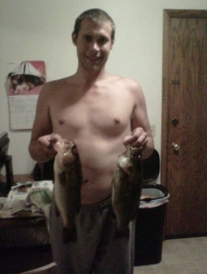 Photo of Bass Caught by Derrick with Mepps  in Wisconsin