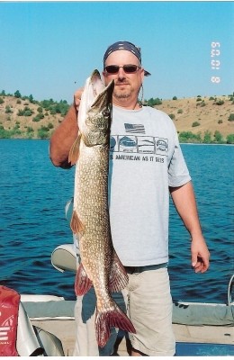 Photo of Pike Caught by Jim with Mepps Musky Killer in Montana