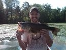 Photo of Bass Caught by Brian with Mepps Aglia Ultra Lites in United States