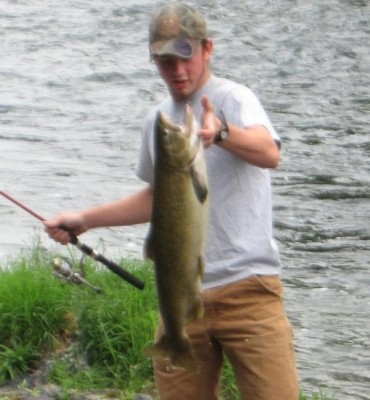 Photo of Trout Caught by Jake  with Mepps Aglia Long in Washington