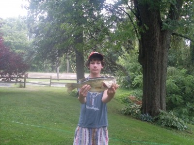 Photo of Bass Caught by Marc  with Mepps Black Fury Ultra Lites in Michigan