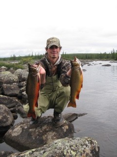 Photo of Trout Caught by Jason with Mepps Aglia & Dressed Aglia in Canada