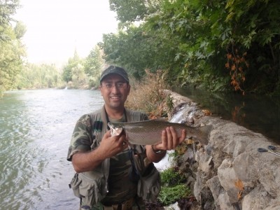 Photo of Trout Caught by Omid with Mepps LongCast in Iran
