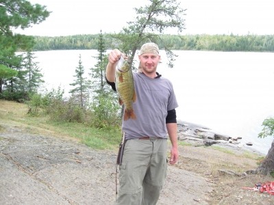 Photo of Bass Caught by Brian  with Mepps Black Fury in Minnesota