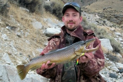 Photo of Trout Caught by Scott with Mepps LongCast in Wyoming
