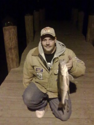 Photo of Walleye Caught by Eric  with Mepps Aglia Marabou in Minnesota