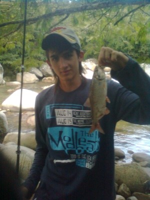 Photo of Trout Caught by Luis  with Mepps XD in Colombia