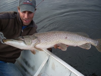 Photo of Pike Caught by Nathan  with Mepps Musky Killer in Ontario