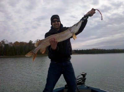 Photo of Pike Caught by Dana  with Mepps  in Michigan
