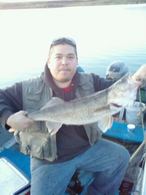 Photo of Walleye Caught by Manuel with Mepps Dorsal Fin in Washington