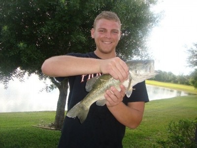 Photo of Bass Caught by Frank with Mepps Aglia Long in Florida