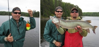 Photo of Musky Caught by Mark with Mepps Mepps Marabou in Ontario