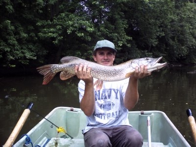 Photo of Pike Caught by Mark with Mepps Musky Killer in Ohio