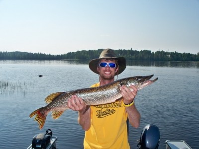 Photo of Pike Caught by Andy with Mepps Syclops in Ontario