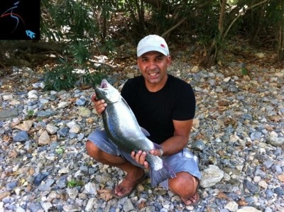 Photo of Trout Caught by Spinnci with Mepps Aglia Long Ultra Lites in United States
