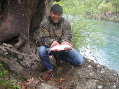 Photo of Trout Caught by Spinnci with Mepps Aglia Long in United States