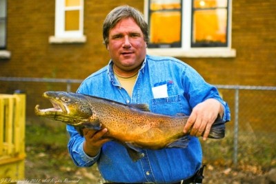 Photo of Trout Caught by Eric with Mepps Aglia & Dressed Aglia in New York