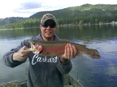 Photo of Trout Caught by Jeremy with Mepps Comet Mino in Washington