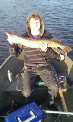 Photo of Pike Caught by Andrew with Mepps Aglia & Dressed Aglia in Wisconsin