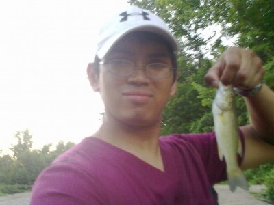 Photo of Bass Caught by  Mark  with Mepps Aglia & Dressed Aglia in Ohio