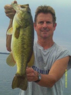 Photo of Bass Caught by Jim with Mepps Musky Killer in Wisconsin
