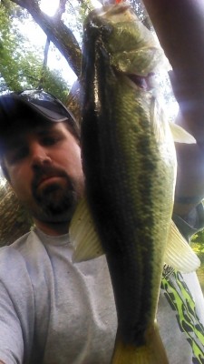 Photo of Bass Caught by Kevin with Mepps Syclops in Vermont