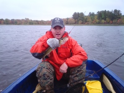 Photo of Pickerel Caught by Andrew with Mepps Syclops in New Brunswick