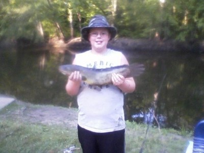 Photo of Bowfin Caught by Michael with Mepps Black Fury in Michigan
