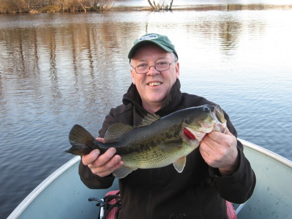 Photo of Bass Caught by Billy  The Kid with Mepps Aglia & Dressed Aglia in Massachusetts