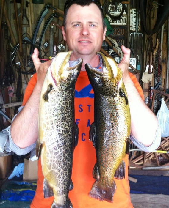 Photo of Trout Caught by Richie with Mepps Aglia & Dressed Aglia in United States