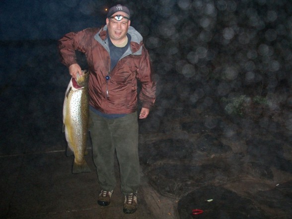 Photo of Trout Caught by Robert with Mepps Syclops in New York