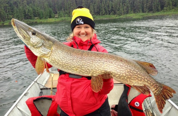 Photo of Pike Caught by Kevin with Mepps Aglia & Dressed Aglia in Saskatchewan