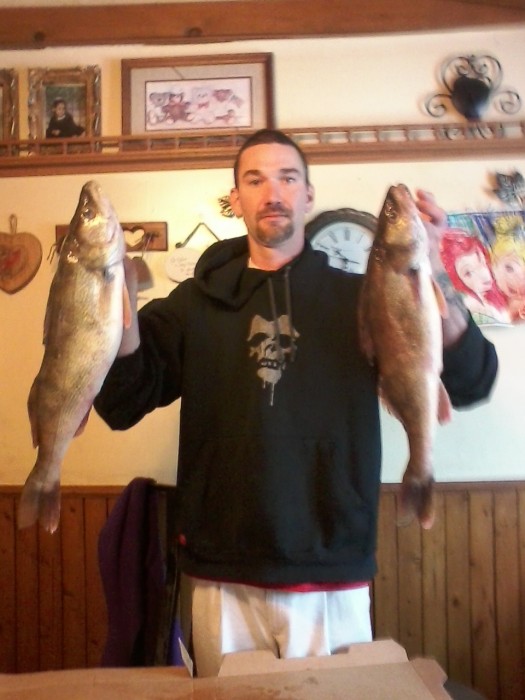 Photo of Walleye Caught by Jeremy with Mepps Aglia & Dressed Aglia in Wisconsin