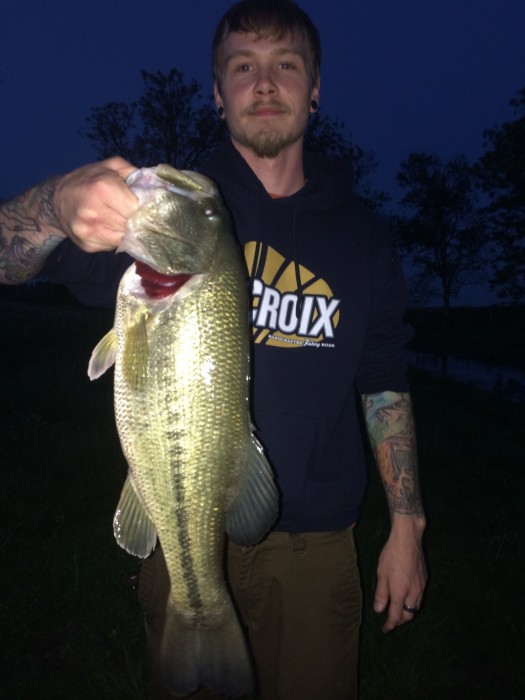 Photo of Bass Caught by Keith with Mepps Black Fury Ultra Lites in Kentucky