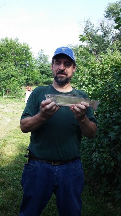 Photo of Trout Caught by Ken with Mepps Syclops in Pennsylvania