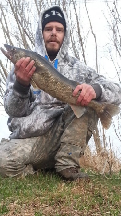 Photo of Walleye Caught by Kyle with Mepps Aglia & Dressed Aglia in United States