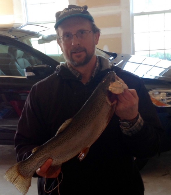 Photo of Trout Caught by John with Mepps Aglia & Dressed Aglia in United States