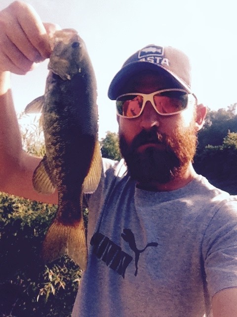 Photo of Bass Caught by Chris with Mepps Aglia & Dressed Aglia in Tennessee