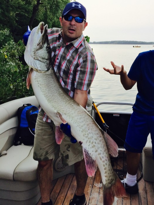 Photo of Musky Caught by Eduardo with Mepps Syclops in Minnesota