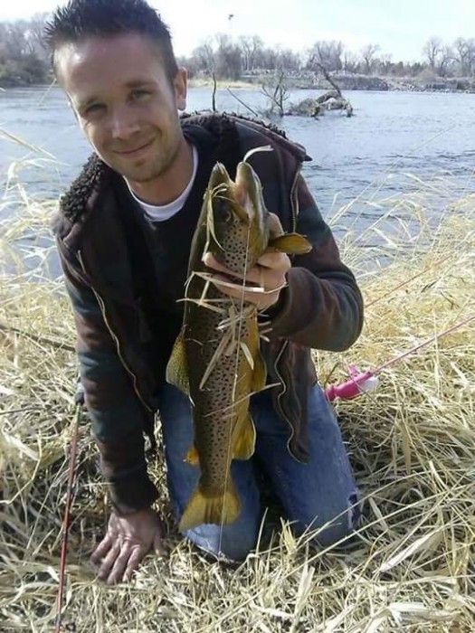Photo of Trout Caught by Allan with Mepps Aglia & Dressed Aglia in Idaho