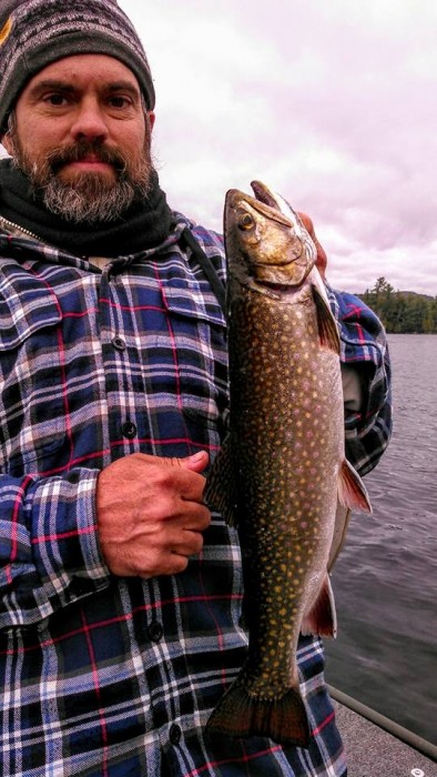 Photo of Trout Caught by Michael  with Mepps Aglia & Dressed Aglia in Maine